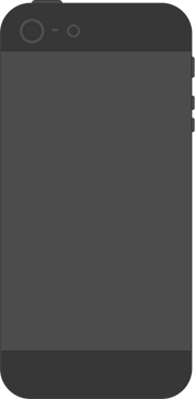 Flat phone back